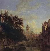 Jan van der Heyden City Vision oil on canvas